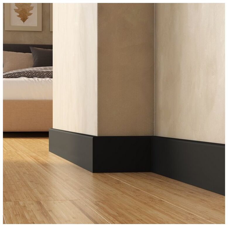 Premium Floor Durofit listwa podłogowa czarna (PF100B) 240x10x1.5