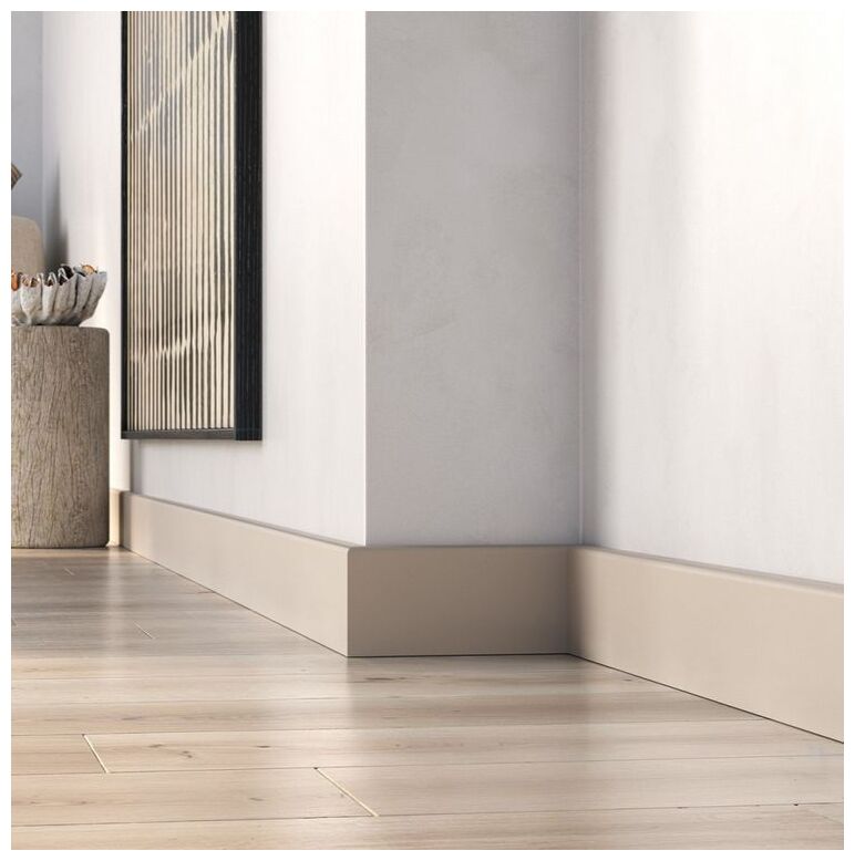 Gładka matowa listwa Durofit Kaszmir PF080K w ciepłym odcieniu z minimalistycznym designem