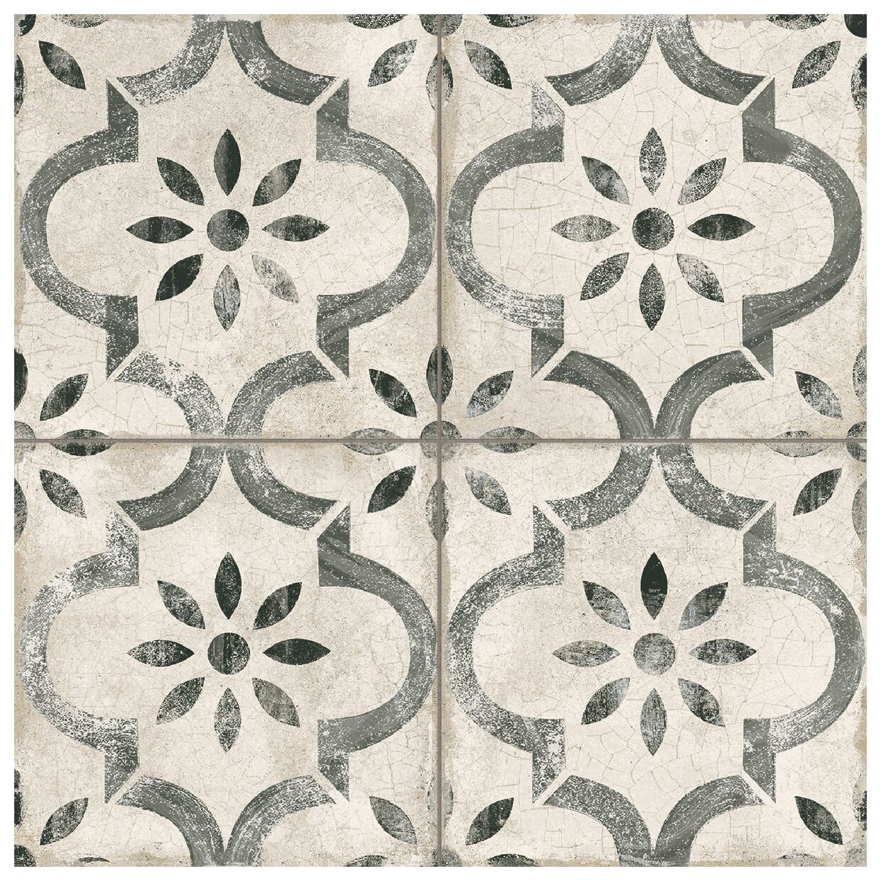 Prissmacer PRE. Leeds Grey gres 45x45 - gres hiszpański w stylu vintage do salonu i przedpokoju