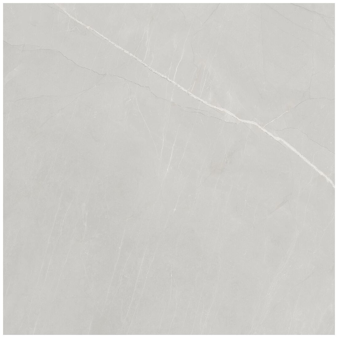 Jasnoszary gres Armani Bianco 60x60 z polerowaną powierzchnią imitującą naturalny kamień