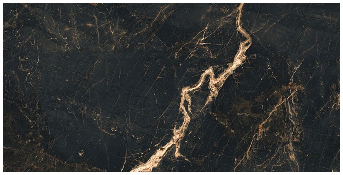 Proceramica Grigio Luna gres Carving rektyfikowany 60x120 - gres szkliwiony na podłogę imitujący marmur - zdjęcie nr: 2