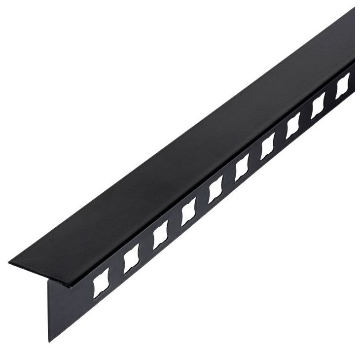 profil design pd black mat lewa czarny mat listwa brodzikowa krawędziowa 120 cm - zdjęcie główne