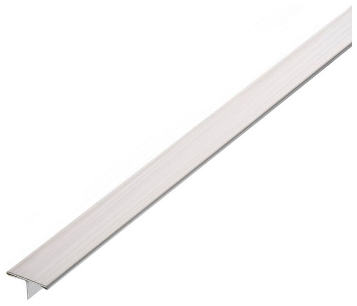profil design pd elit satyna t20 mm srebrna satyna listwa podłogowa 270 cm - zdjęcie główne
