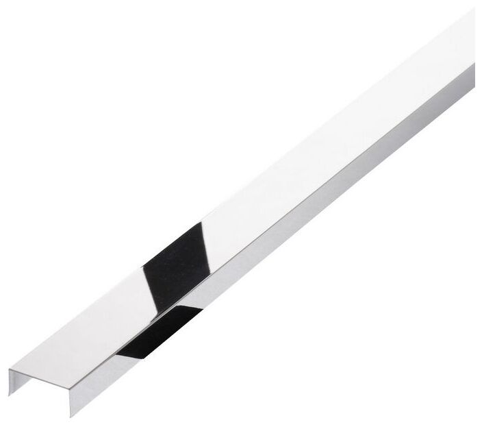 profil design pd elit typ u 20 mm srebrne lustro 270 cm - zdjęcie główne