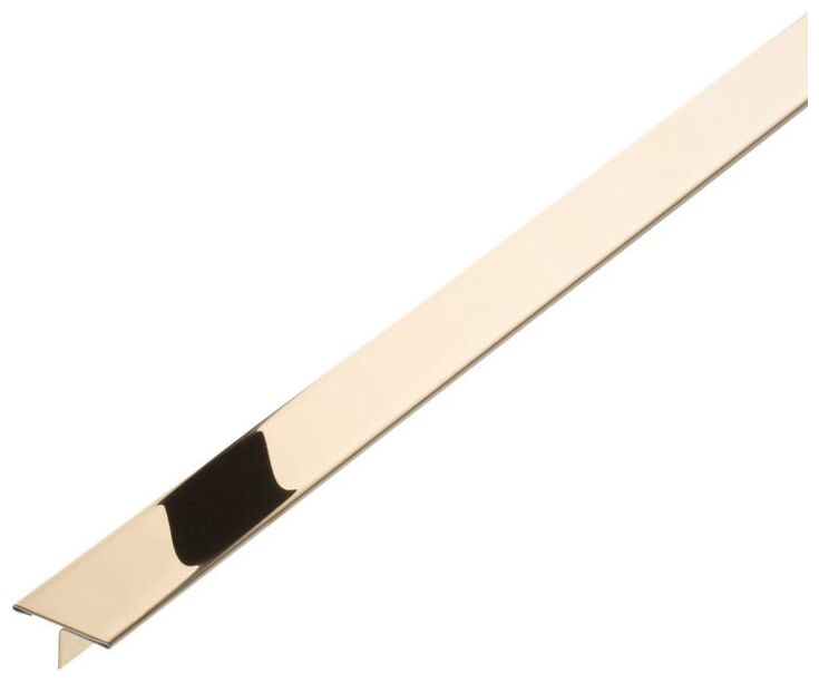 profil design pd gold t20 mm złote lustro listwa podłogowa 270 cm - zdjęcie główne