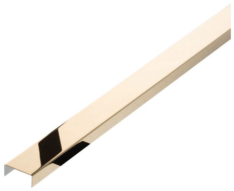 profil design pd gold typ u 50 mm złote lustro 270 cm - zdjęcie główne