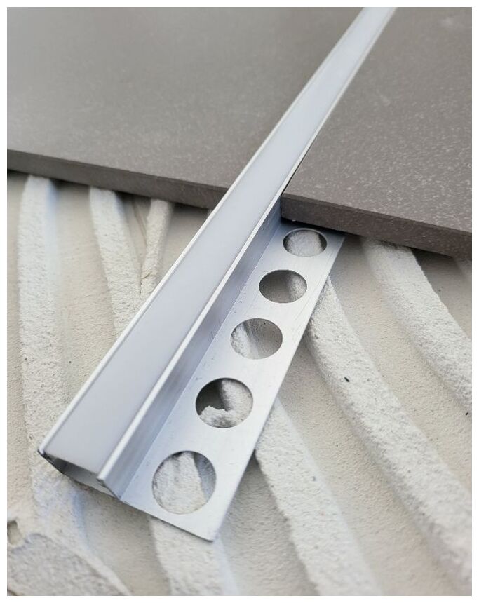 Profil Design PD Ledline 10 MM srebrna Satyna Rektyfik 300 CM