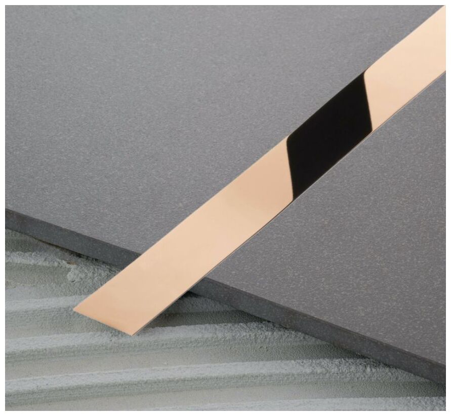 Profil Design PD P Cooper 20 MM Miedziane Lustro Płaskownik 270 CM - zdjęcie nr: 2