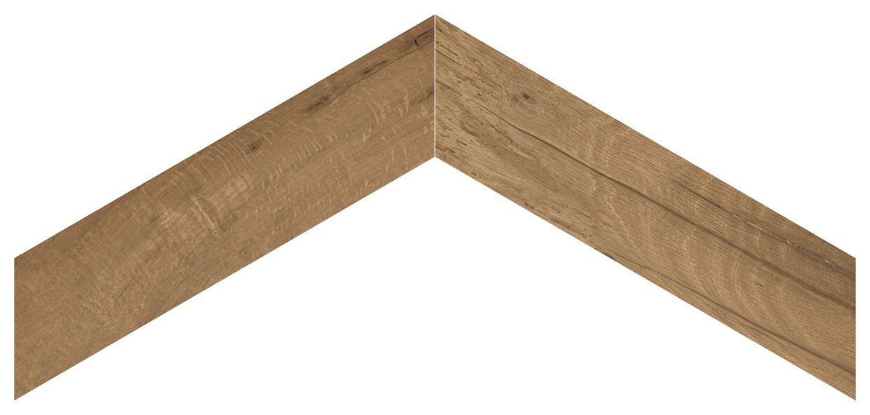 provenza revival cuoio silktech chevron gres 11x54 - zdjęcie główne