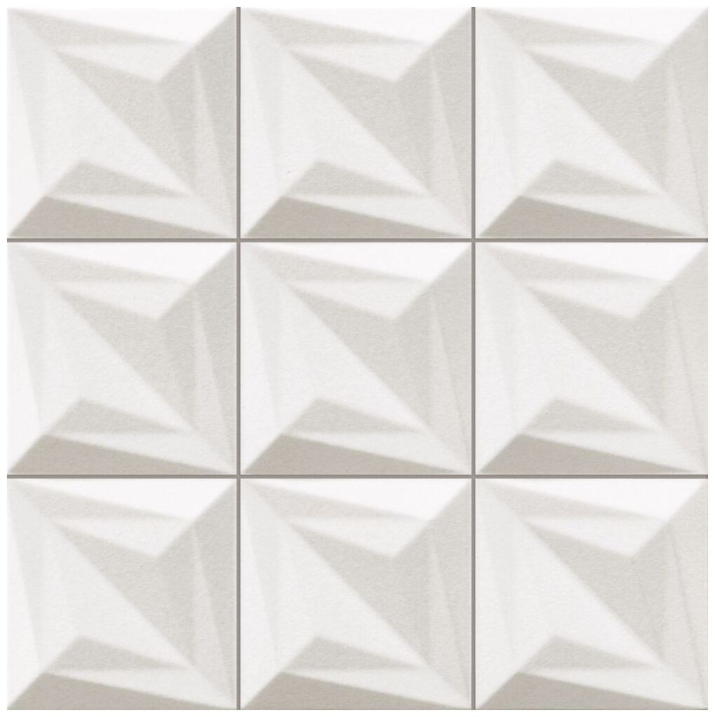 realonda delta blanco płytka ścienna 33x33 - zdjęcie nr: 2