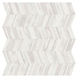 realonda chevron white gres 44x44 - zdjęcie główne