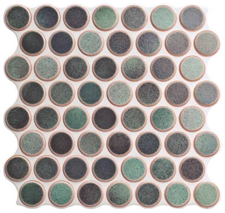 realonda dakhla aqua circle gres 30.9x30.9 - zdjęcie główne