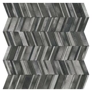 realonda chevron black gres 44x44 - zdjęcie główne