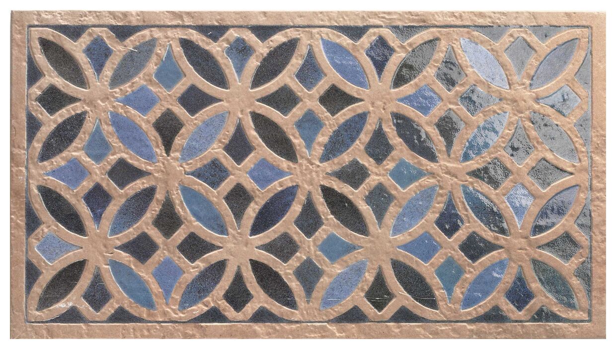 realonda dakhla azure deco płytka ścienna 31x56 