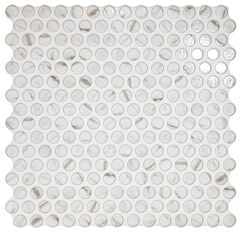 realonda penny glossy calacatta mozaika gresowa 31x31 - zdjęcie główne