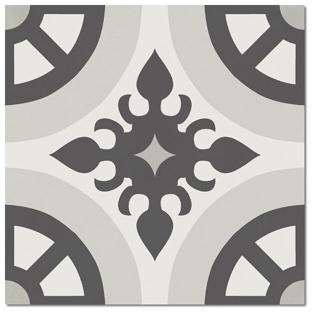 realonda hanoi grey decor gres 33x33 - zdjęcie główne