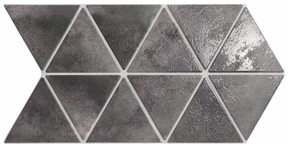 realonda craft triangle charcoal gres 28x48.5 - zdjęcie główne
