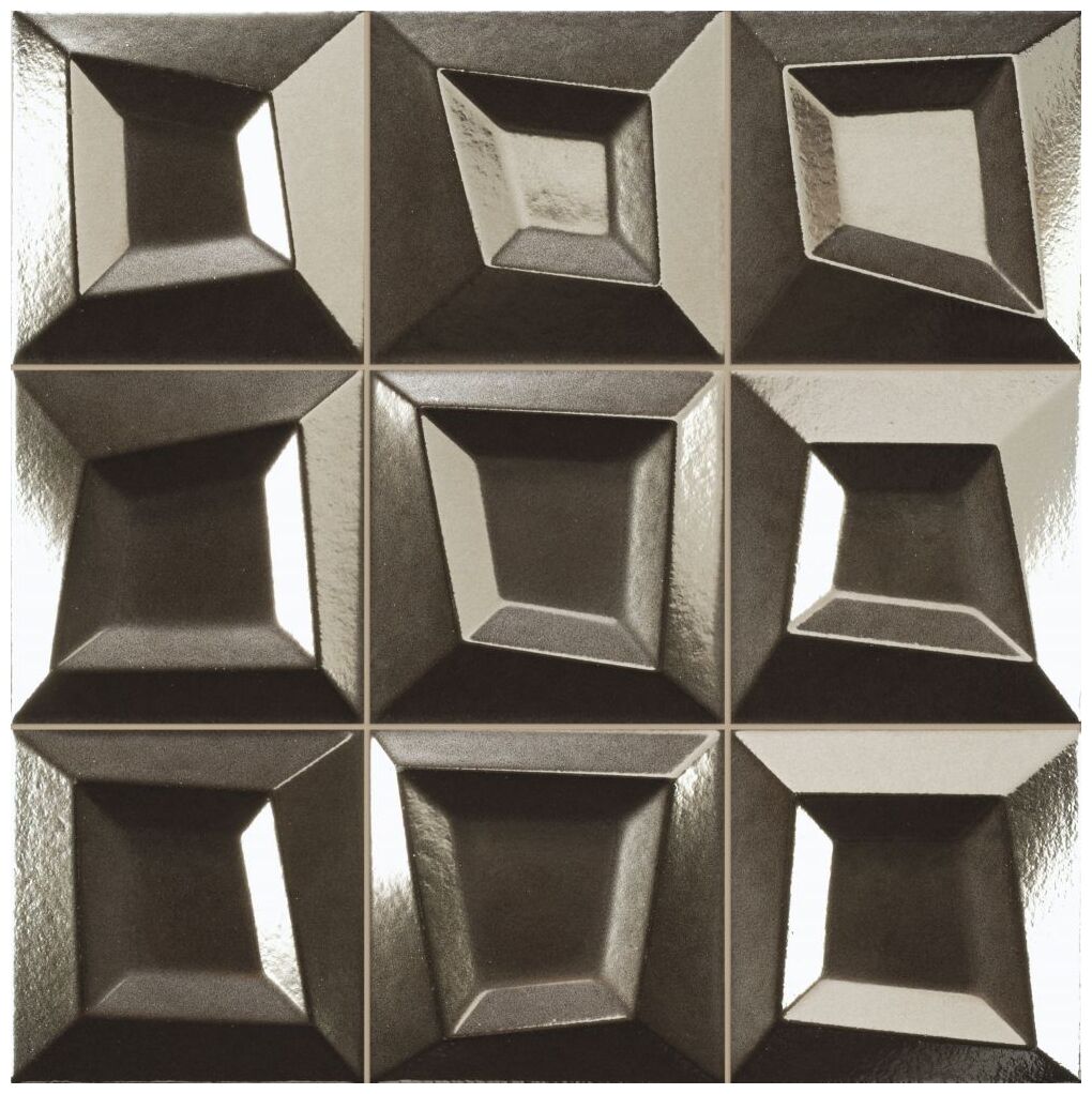 realonda frame antracite płytka ścienna 33x33 - zdjęcie główne