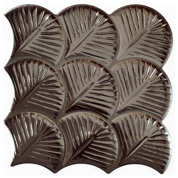 realonda scale shell anthracite gres 30.7x30.7 - zdjęcie główne