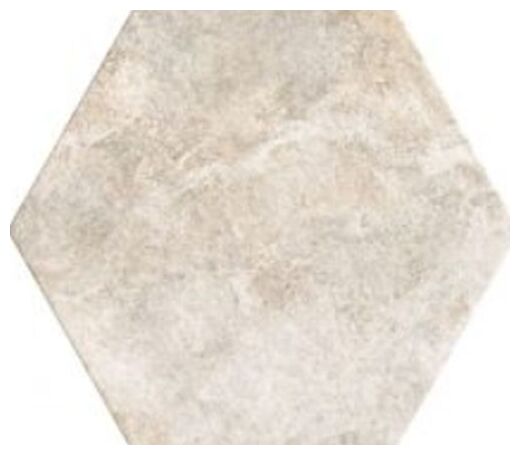 Heksagonalny gres Arlet White 48,5x56 cm w odcieniach beżu i szarości z matową powierzchnią - zdjęcie nr: 2