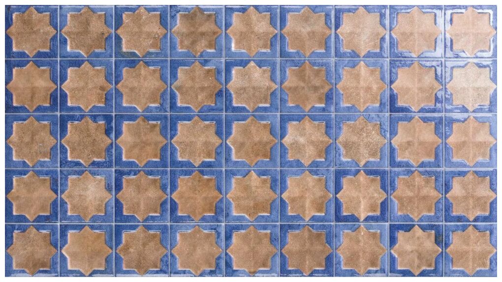 realonda tetuan terra cobalt decor gres 31x56 - zdjęcie główne