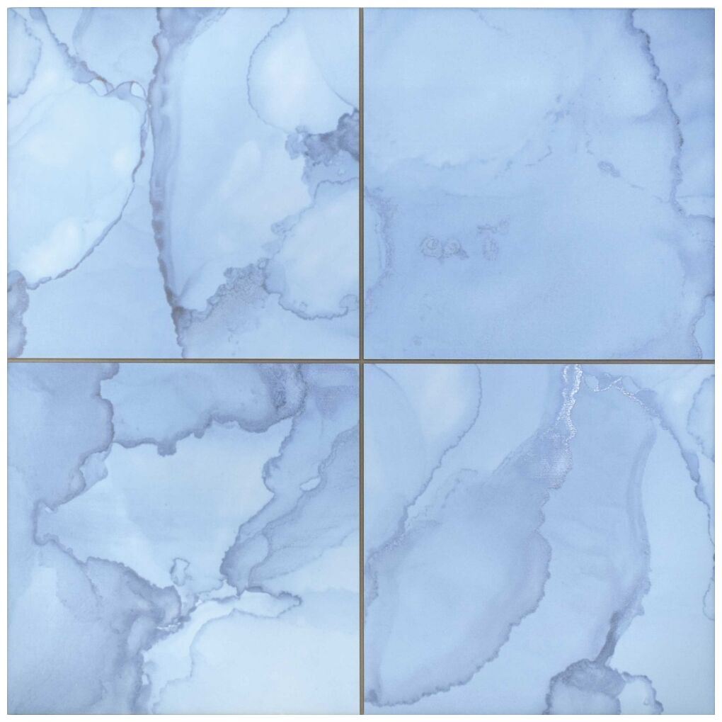 realonda aquarelle turquoise gres 33x33 - zdjęcie główne