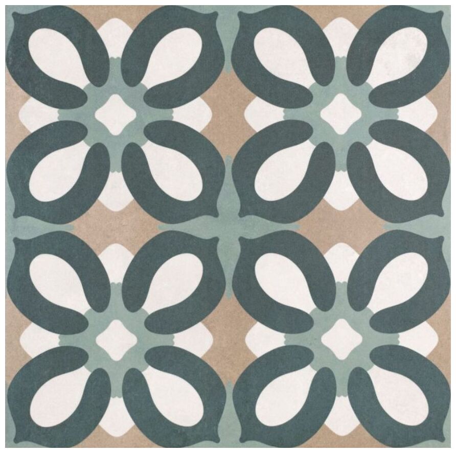 Realonda Samoa gres 33x33 - gres hiszpański w stylu vintage do salonu i przedpokoju