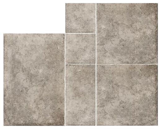 realonda modular borgogna stone grey gres 6-elementowy 44x66/44x44/22x44/22x22 - zdjęcie główne