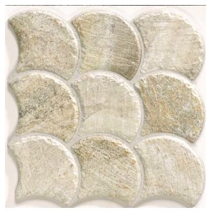 realonda scale stone white gres 30.7x30.7 - zdjęcie główne