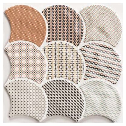 realonda scale gloss patchwork gres 30.7x30.7 - zdjęcie główne