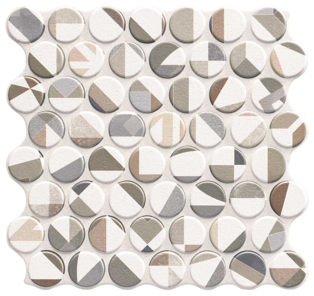 realonda circle collage gres 30.9x30.9 - zdjęcie główne