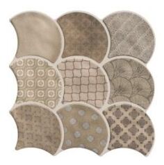 realonda scale boho taupe gres 30.7x30.7 - zdjęcie nr: 2