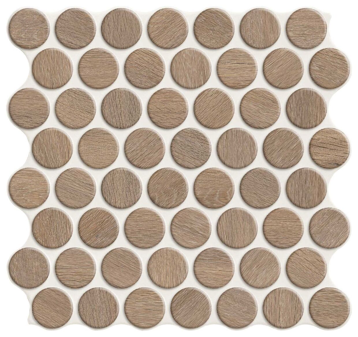 realonda circle walnut gres 30.9x30.9 - zdjęcie główne