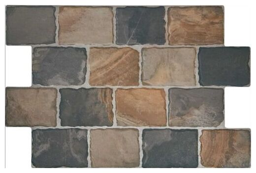 realonda indian slate cobblestone gres 44x66 - zdjęcie główne