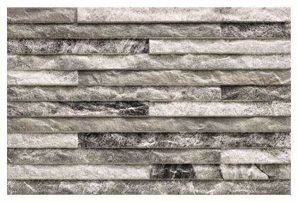 Gres ścienny Erebor Steel 44x66 z efektem naturalnego kamienia w odcieniach szarości