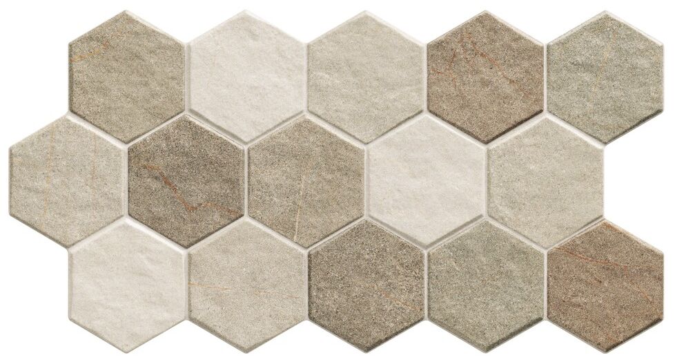 realonda stonehenge hex earth gres 26.5x51 - zdjęcie główne