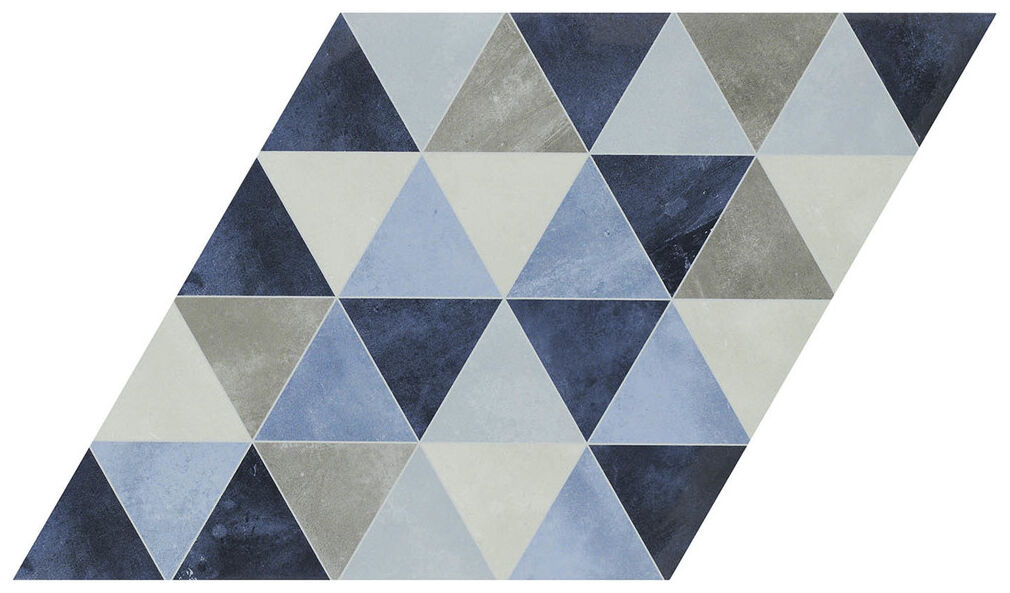 realonda diamond triangle denim gres 70x40 - zdjęcie główne