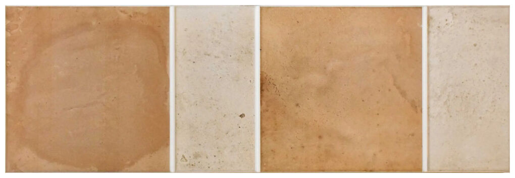 Portofino Terra Matte gres 15x45 w odcieniach beżu i kamienia z matową, nierefleksyjną powierzchnią