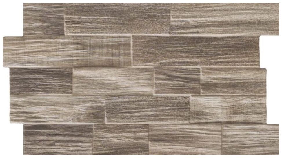 Realonda Driftwood Walnut płytka ścienna 31x56 - matowa płytka do salonu i przedpokoju imitująca drewno