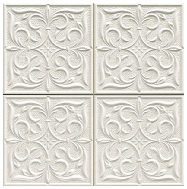 realonda muse white lis gres 33x33 