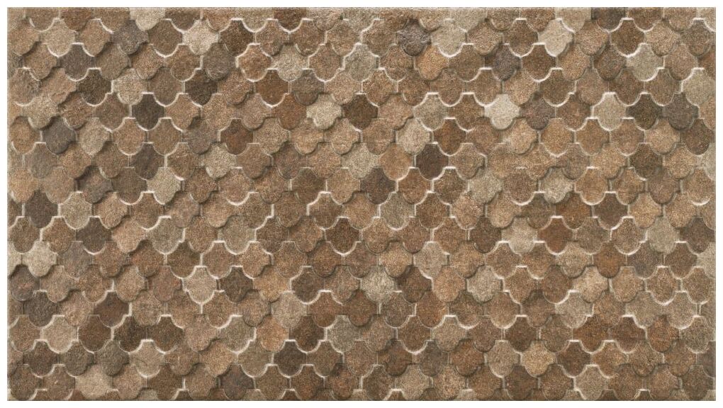 realonda roof marron dekor 31x56 - zdjęcie główne