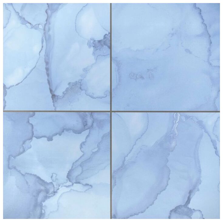 realonda aquarelle turquoise gres 33x33 - zdjęcie główne