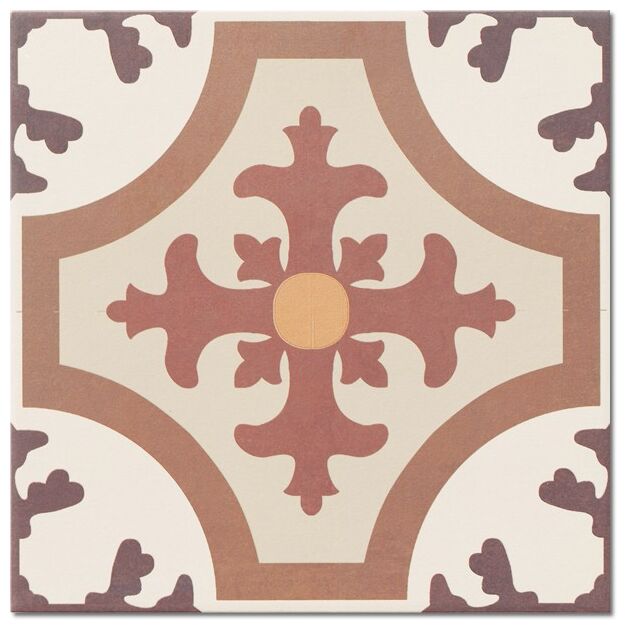 realonda hanoi salmon decor gres 33x33 - zdjęcie główne