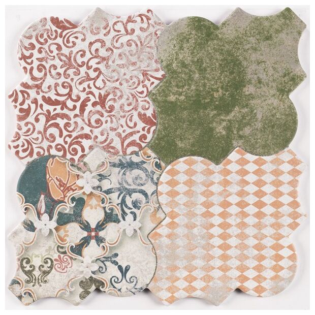 realonda riga patchwork płytka podłogowa 45x45 - zdjęcie główne
