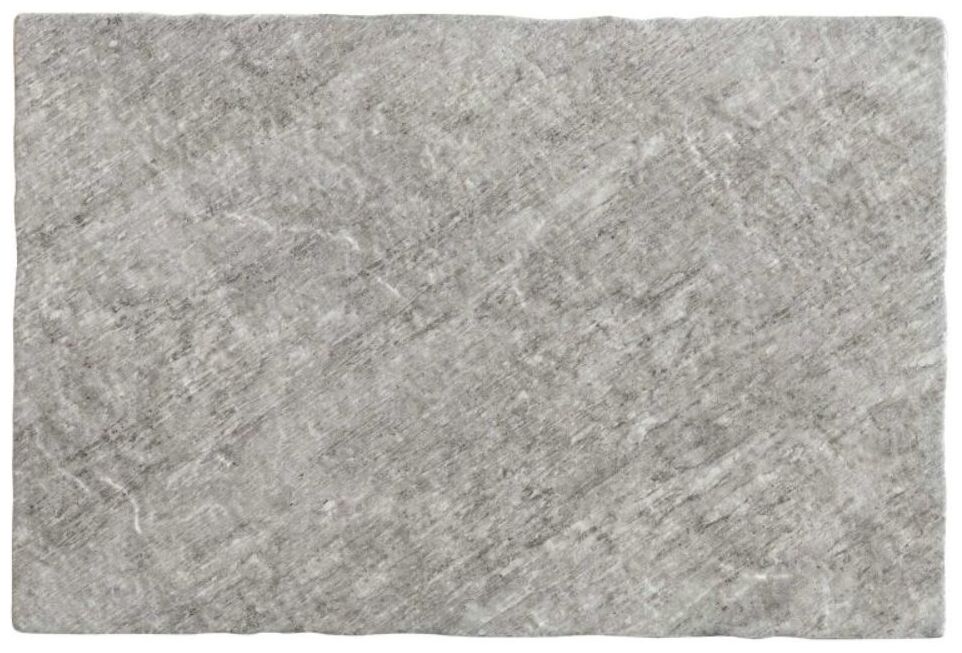Realonda Harz Steel gres 44x66 - szary gres imitujący kamień do salonu i przedpokoju