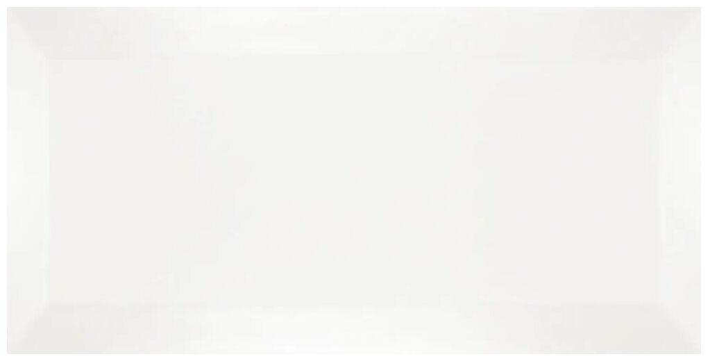 ribesalbes bisel blanco mate płytka ścienna 7.5x15 - zdjęcie główne