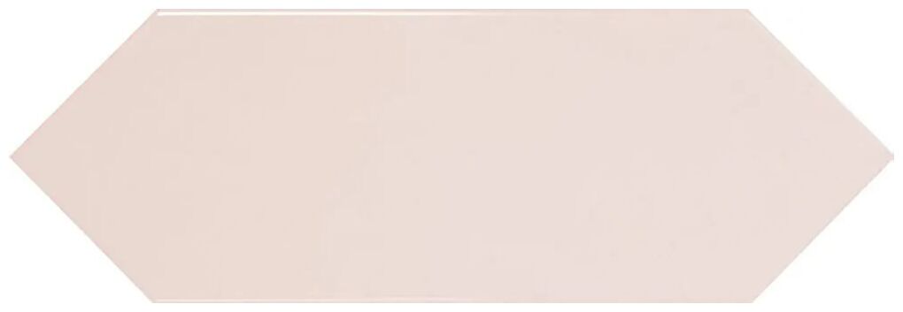 Picket Petal Pink Brillo płytka ścienna w odcieniu delikatnego rozu z błyszcząca powierzchnia