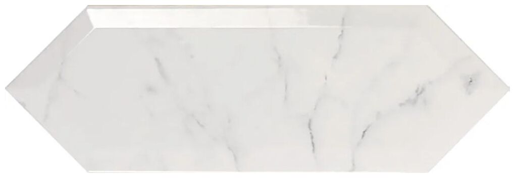 ribesalbes picket beveled carrara brillo płytka ścienna 10x30 - zdjęcie główne