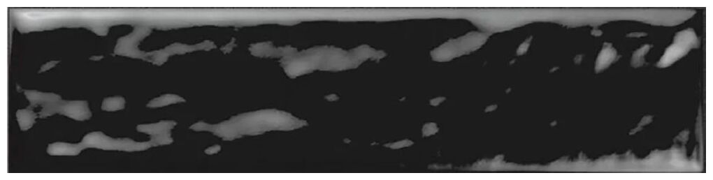 ribesalbes geometry black brick płytka ścienna 6x25 - zdjęcie główne