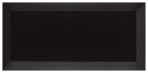 ribesalbes bisel negro brillo płytka ścienna 10x20 - zdjęcie główne